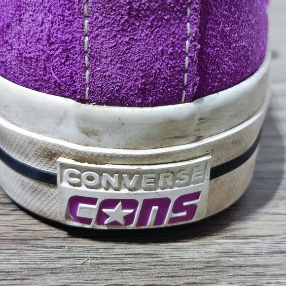 Converse Cons One Star Suede Low Top Skater Sneakers Unisex M 4 W 5.5 Purple - Picture 10 of 14